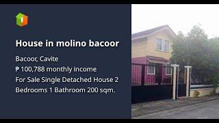 House in molino bacoor