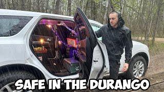 Solo Car Camping in Heavy Rain by the Mississippi River | SUV Camping