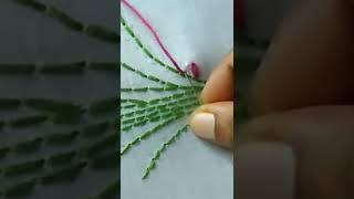 Lasy daisy flower hand embroidery design