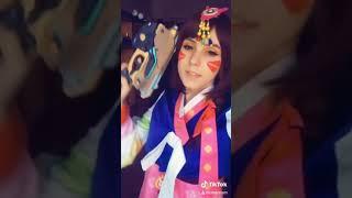 Тик Ток косплей/Tik Tok cosplay Дива D.va Owerwatch anime