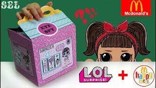 ЛОЛ Сюрприз Ай Спай в Хэппи Мил Макдональдс?!! LOL Surprise Eye Spy Happy Meal