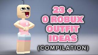 23 + O ROBUX OUTFIT IDEAS COMPILATION