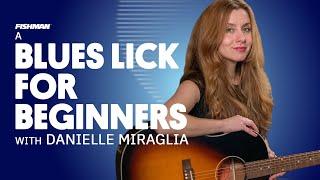 Beginners Guide: Classic Blues Lick For Acoustic Guitar