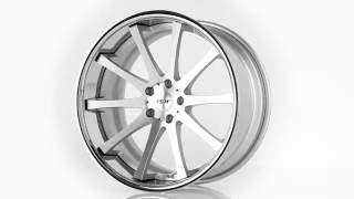 TSW Alloy Wheels Jerez - Silver with Machine Face & Chrome Stainless Lip