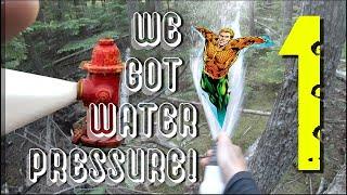 Building a Cabin in the woods Series #01 "We got water pressure!"