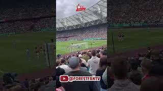 Milenkovic Scores Against West Ham To Keep Nottingham Forest's Champions League Dreams Alive! #nffc