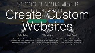 Make a Custom Website with WordPress - Elementor Page Builder!