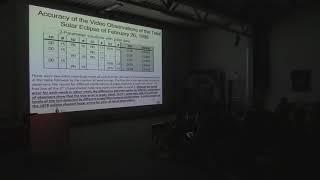 Finding the Edges of Totality and Measuring the Solar Diameter (David Dunham)