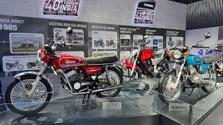 Say Hello To Two Legends | Yamaha RD350 & RX-100 | Bharat Mobility Expo 2025