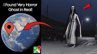 I Found Very Horror Ghost in Real  On Google Earth and Google Maps !