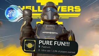 Helldivers 2's Platinum Was INSANELY FUN!