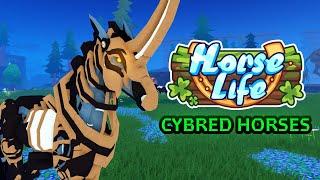 Horse Life  Cybred Horses Trailer