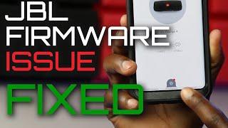 JBL Firmware Update Issue FIXED! The app now works