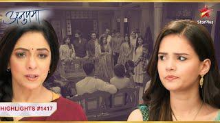 Anupama ne लगायी Dimple ki class! | Ep.1417 | Latest | Anupama | Mon-Sun | 10PM