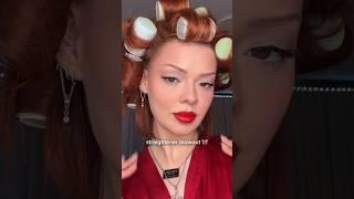 Straightener curls 