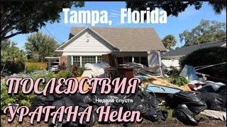 Последствия Урагана Хелен День 6 Тампа Флорида | Tampa Bay