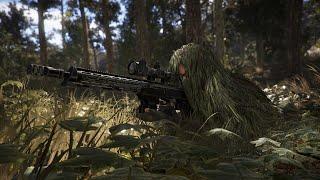 GHILLIE SNIPER - RAIN FOREST Stealth  | Ghost Recon : Wildlands Gameplay | NO HUD - EXTREME