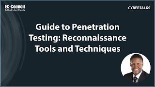 Guide to Penetration Testing: Reconnaissance Tools and Technique