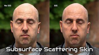 Blender Octane Render Tutorial | Subsurface Scatter Skin Preview