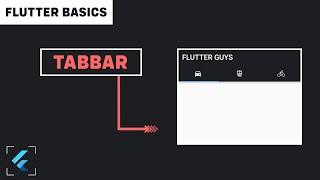 Flutter Tutorial - TabBar in Flutter
