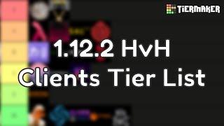 1.12.2 HvH Clients Tier List!