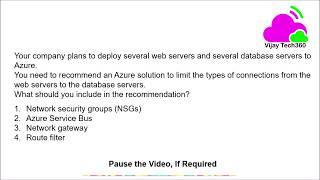 Azure Fundamentals Practice Questions || #AzureFundamentals #AZ900  @Vijay Tech360 ​