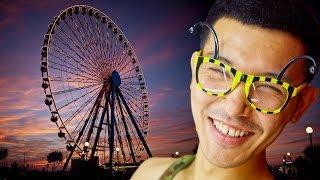 Астана вид с птичьего полета | Колесо обозрения в Астане | Expo 2017 |