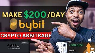 Crypto Arbitrage Trading On Bybit || Make $200 Per Day With Crypto Arbitrage