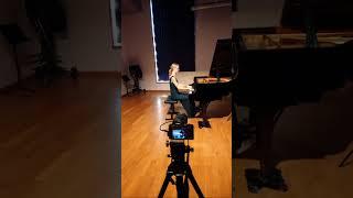 DORA GRIZELJ PIANO FILMING LIVE Art Of Sound And Vision is live