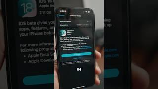 Before You Download iOS 18 beta… #ios18 #iphone one
