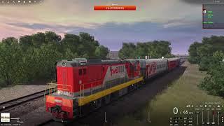 Trainz Railroad Simulator 2019 сценарий "Путеизмеритель" DLC Южный Урал