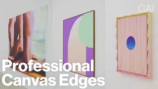 How Professional Artists Finish the Edges of A Canvas (3 Key Strategies + Examples)