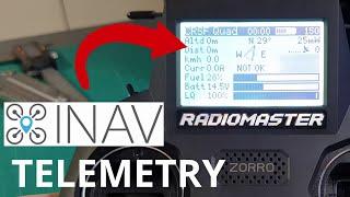 How To Get INAV Telemetry On Radiomaster Zorro