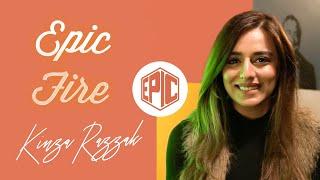 Who Is Kinza's Favorite Actor? | Kinza Razzak | Epic Fire | Episode 3 | Epic Productions SG2A