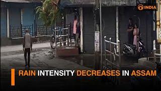 Rain intensity decreases in Assam | DD India