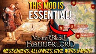 THE most ESSENTIAL MOD for Mount & Blade 2: Bannerlord! | Diplomacy Mod Feature RUNDOWN!