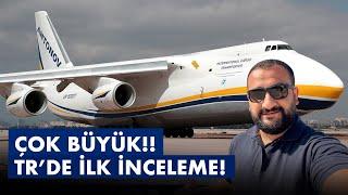 DEV UÇAK ANTONOV’U İNCELEDİM - “AN124 RUSLAN” GOSTOMEL AIRPORT