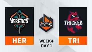 Heretics vs Tricked - Map 1 - Nuke (ECS Season 8 - Week 4 - DAY1)