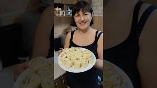 Легка закуска з крабовими паличками #готуємосмачно #закуска #смачно #рецепт #легко