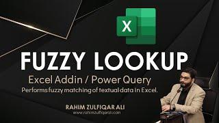 Fuzzy Lookup in Excel / POWER BI performs Fuzzy matching of Textual Data (Add-in or Power Query)