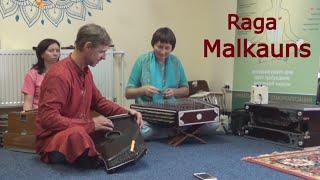 Sergey Utenkov (vokal) & Irina Kuznetsova (santoor) - Raga Malkauns | Music of India