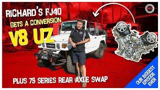 RIchard's FJ40 gets a 1UZ-FE V8 conversion - MR LANDCRUISER MEGA EPISODE