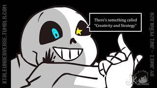 Ink sans Vs Cross Chara Stronger Than You Duet AMV