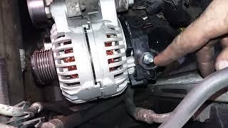 Peugeot 2.0 hdi. How to remove the generator.