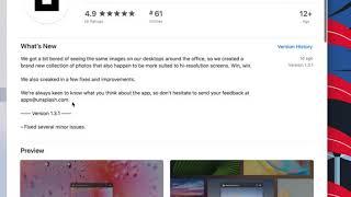 UnSplash Wallpapers (App Store) (1.3.1)