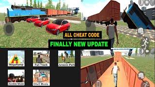 finally new update | Bmw + new train + gta 5 mod | all new cheat code | indian bike driving 3d