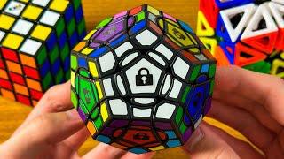 12-Sided Rubik’s Cube With LOCK?