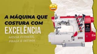 Máquina Galoneira: A máquina PERFEITA para costurar moda íntima, praia e fitness!!!!! 