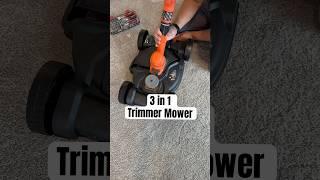 Versatile Mowing | 3 in 1 Black and Decker Trimmer Mower