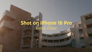 iPhone 16 Pro - Cinematic 4k: LA & San Diego | SANDMARC Retro Filter